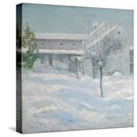 Old Holley House, Cos Cob, 1901-John Henry Twachtman-Stretched Canvas