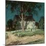 Old Homestead Connecticut, C.1914-Willard Leroy Metcalf-Mounted Giclee Print