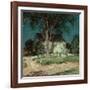 Old Homestead Connecticut, C.1914-Willard Leroy Metcalf-Framed Giclee Print