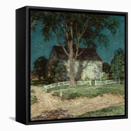 Old Homestead Connecticut, C.1914-Willard Leroy Metcalf-Framed Stretched Canvas