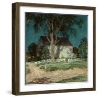 Old Homestead Connecticut, C.1914-Willard Leroy Metcalf-Framed Giclee Print