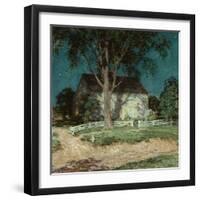 Old Homestead Connecticut, C.1914-Willard Leroy Metcalf-Framed Giclee Print