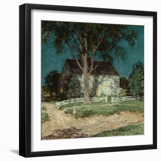 Old Homestead Connecticut, C.1914-Willard Leroy Metcalf-Framed Giclee Print