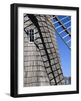 Old Hook Windmill, East Hampton, the Hamptons, Long Island, New York State, USA-Robert Harding-Framed Photographic Print