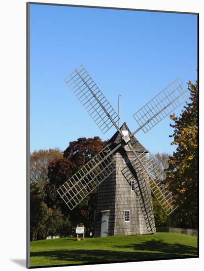 Old Hook Windmill, East Hampton, the Hamptons, Long Island, New York State, USA-Robert Harding-Mounted Photographic Print