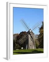 Old Hook Windmill, East Hampton, the Hamptons, Long Island, New York State, USA-Robert Harding-Framed Photographic Print