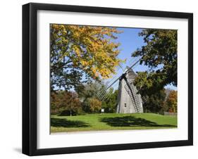 Old Hook Windmill, East Hampton, the Hamptons, Long Island, New York State, USA-Robert Harding-Framed Photographic Print