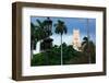 Old Hotel with Palm Trees in Havana-terekhov igor-Framed Photographic Print