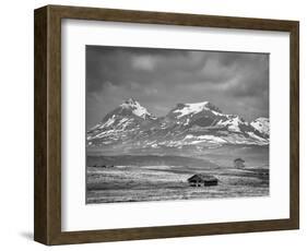 Old House Along the Rocky Mountain Front, Montana-Steven Gnam-Framed Photographic Print