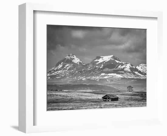 Old House Along the Rocky Mountain Front, Montana-Steven Gnam-Framed Photographic Print