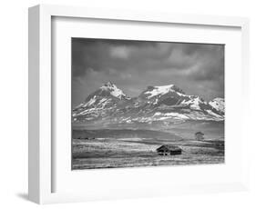 Old House Along the Rocky Mountain Front, Montana-Steven Gnam-Framed Photographic Print