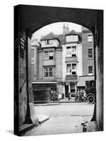 Old House and a Tavern Surviving in Aldgate, London, 1926-1927-McLeish-Stretched Canvas