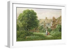 Old House at Hendon-Bernard Walter Evans-Framed Giclee Print