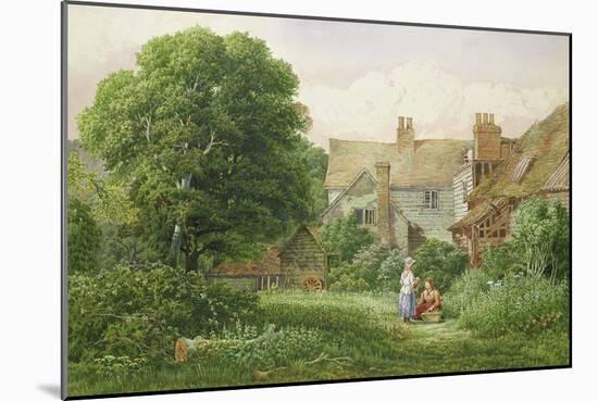 Old House at Hendon-Bernard Walter Evans-Mounted Giclee Print
