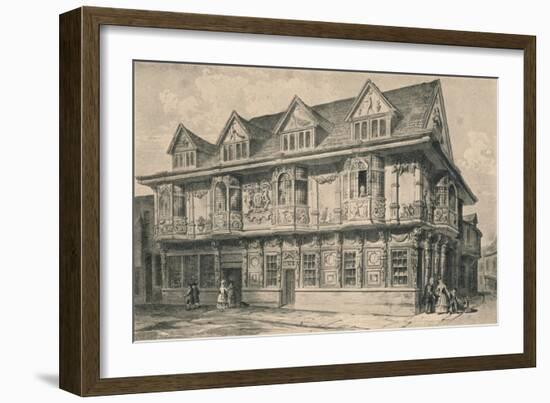 Old House at Ipswich, Suffolk, 1915-CJ Richardson-Framed Giclee Print