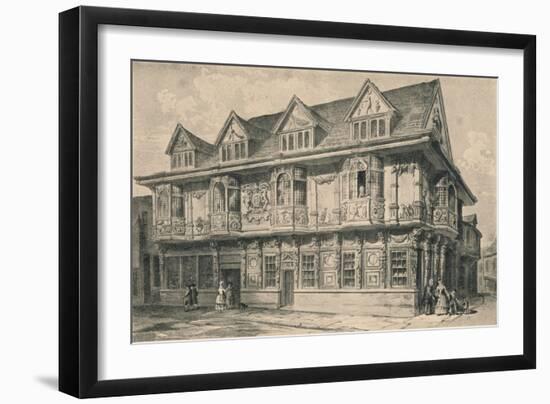 Old House at Ipswich, Suffolk, 1915-CJ Richardson-Framed Giclee Print