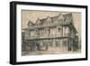 Old House at Ipswich, Suffolk, 1915-CJ Richardson-Framed Giclee Print