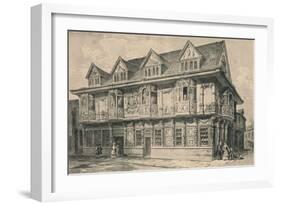 Old House at Ipswich, Suffolk, 1915-CJ Richardson-Framed Giclee Print