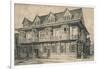 Old House at Ipswich, Suffolk, 1915-CJ Richardson-Framed Giclee Print