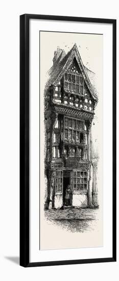 Old House at Stratford, Stratford Upon Avon, Stratford-Upon-Avon, UK-null-Framed Giclee Print