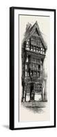 Old House at Stratford, UK, 19th Century-null-Framed Giclee Print