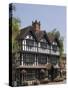 Old House, Built in 1621, Now a Museum, Hereford, Herefordshire, Midlands-David Hughes-Stretched Canvas