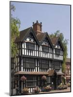 Old House, Built in 1621, Now a Museum, Hereford, Herefordshire, Midlands-David Hughes-Mounted Photographic Print