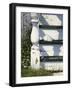 Old House by the Sea-Jack Saylor-Framed Art Print