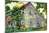 Old House, East Hampton, 1917-Childe Hassam-Mounted Giclee Print