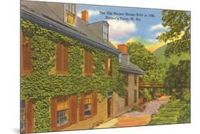 Old House, Harper's Ferry, West Virginia-null-Mounted Art Print