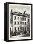 Old House in Bolt Court London-null-Framed Stretched Canvas