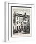 Old House in Bolt Court London-null-Framed Giclee Print