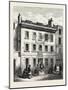 Old House in Bolt Court London-null-Mounted Giclee Print