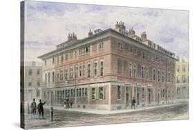 Old House in New Street Square-Thomas Hosmer Shepherd-Stretched Canvas