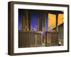 Old House, Maramures, Romania-Russell Young-Framed Photographic Print