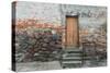 Old House Wall with Wooden Dors-Milosz_G-Stretched Canvas