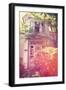 Old House with Instagram Effect-melking-Framed Photographic Print