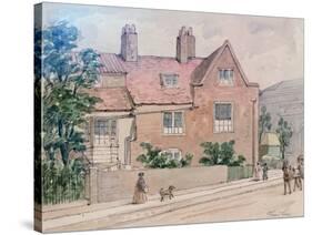 Old Houses at Kennington Green, 1855-J. Findley-Stretched Canvas