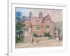 Old Houses at Kennington Green, 1855-J. Findley-Framed Giclee Print