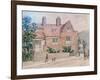 Old Houses at Kennington Green, 1855-J. Findley-Framed Giclee Print