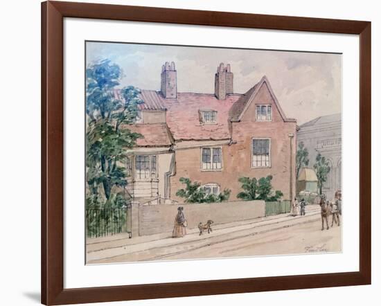 Old Houses at Kennington Green, 1855-J. Findley-Framed Giclee Print