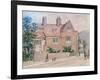 Old Houses at Kennington Green, 1855-J. Findley-Framed Giclee Print