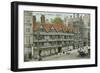 Old Houses, Holborn, London, England-null-Framed Art Print