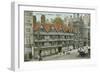 Old Houses, Holborn, London, England-null-Framed Art Print