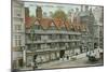 Old Houses, Holborn, London, England-null-Mounted Art Print
