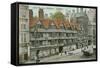 Old Houses, Holborn, London, England-null-Framed Stretched Canvas