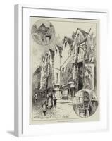 Old Houses in Bermondsey-Herbert Railton-Framed Giclee Print