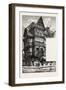 Old Houses in Halberstadt, Germany, 19th Century-null-Framed Giclee Print