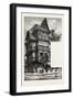 Old Houses in Halberstadt, Germany, 19th Century-null-Framed Giclee Print