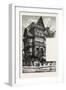 Old Houses in Halberstadt, Germany, 19th Century-null-Framed Giclee Print